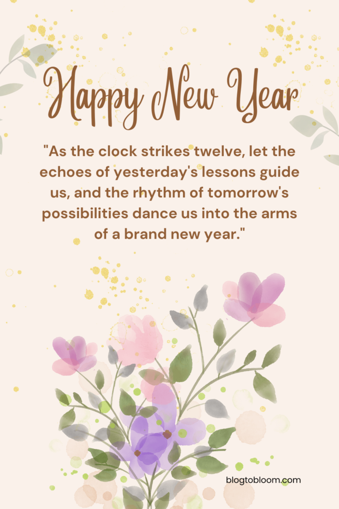 best quotes for new year