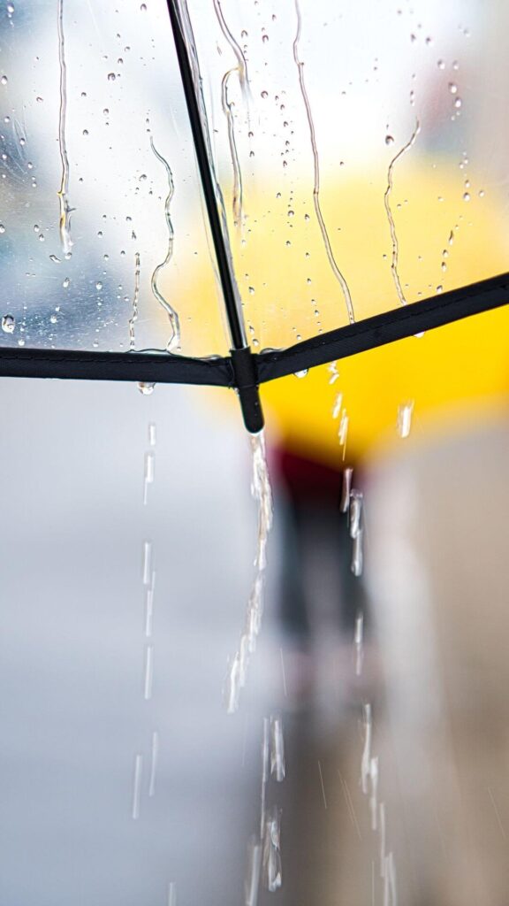 iPhone wallpaper raindrops