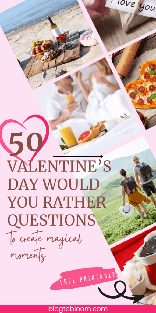 Valentine's Day Would You Rather quiz